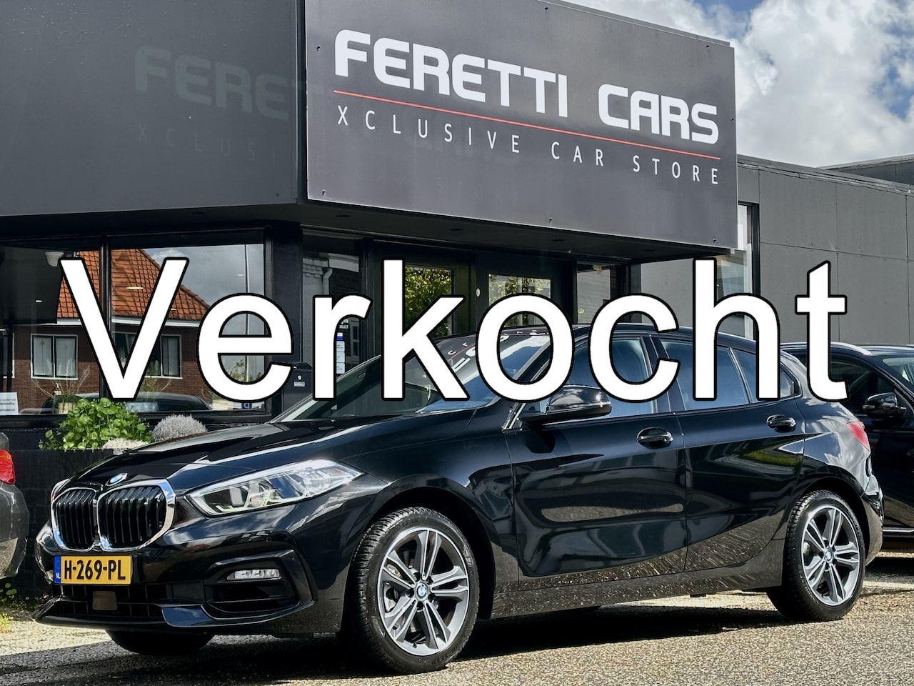 BMW 1-serie - 118i AUT7 EXECUTIVE EDITION 98D.KM NW-MODEL SPORT-LEDER NAVI PARK-ASSIST VIRTUAL-DASH LED - AutoWereld.nl