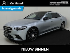 Mercedes-Benz S-klasse - 500 4MATIC Lang AMG Line /Panoramadak /HUD /Rijassistentiepakket /Nappa /Burmester 3D