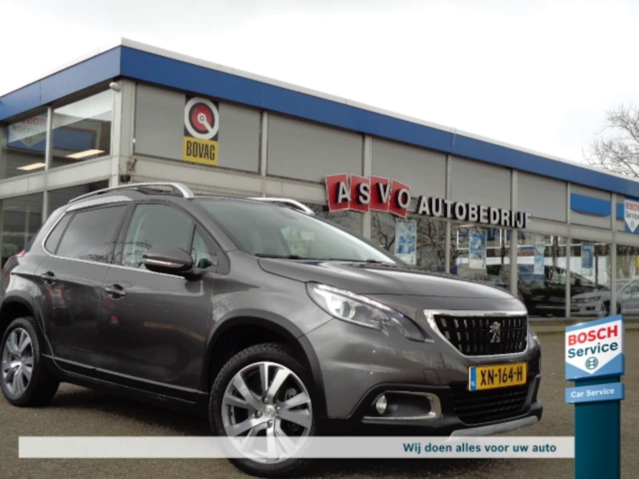 Peugeot 2008 - 1.2 110pk Allure Automaat Pano Trekh.Clima Cruise Navi - AutoWereld.nl