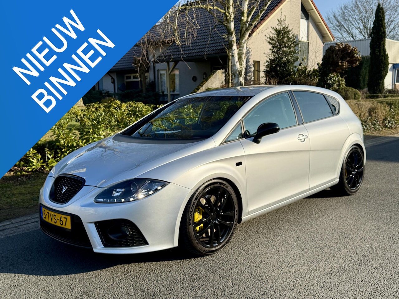 Seat Leon - 2.0 TFSI Cupra 240PK Schaalstoelen•Michelin•Airco - AutoWereld.nl