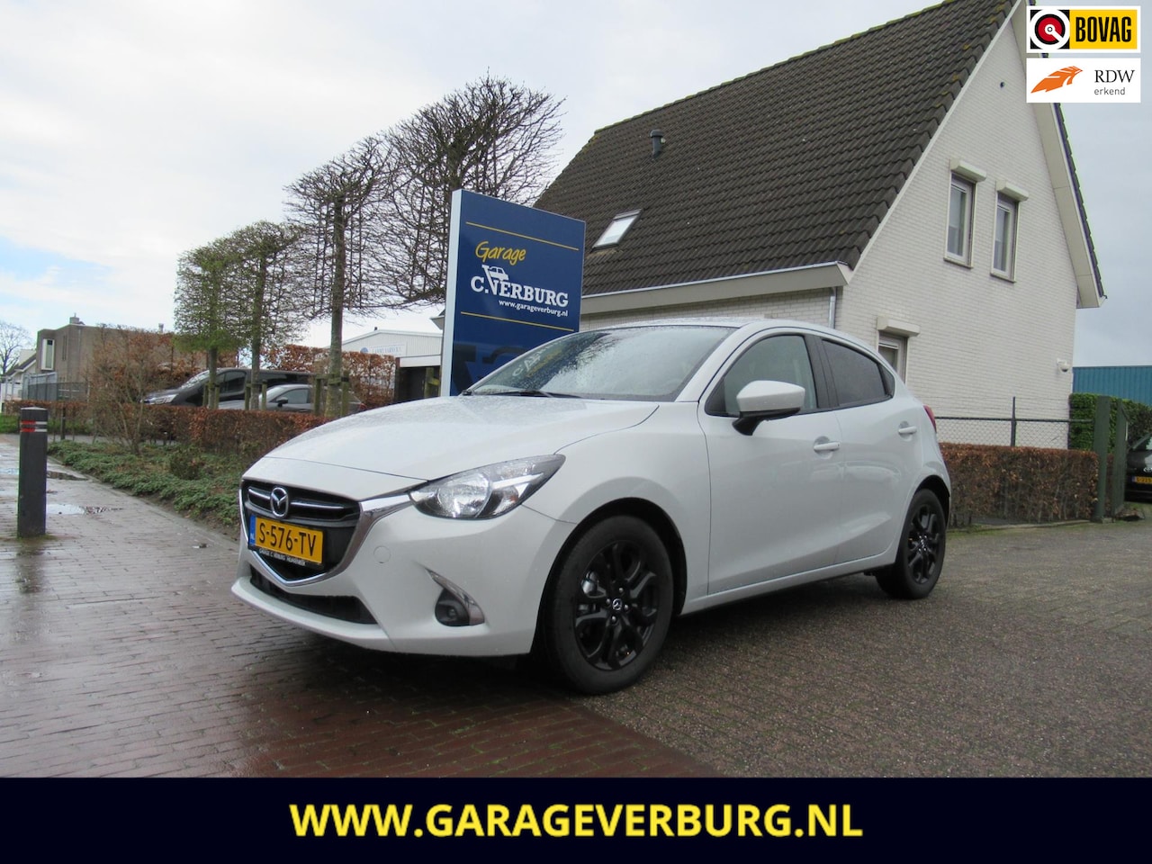 Mazda 2 - 1.5 Skyactiv-G Sport Selected (Navi,Camera,Cruise,Stoelverwarming,PDC,Moonwhite) - AutoWereld.nl