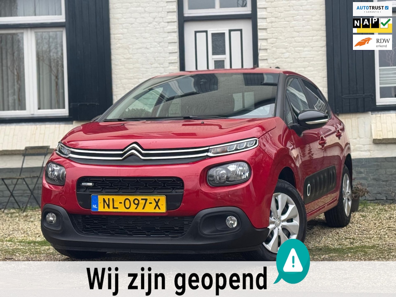 Citroën C3 - 1.2 PureTech Feel 105g|Bluetooth|Navi|Cruise| - AutoWereld.nl