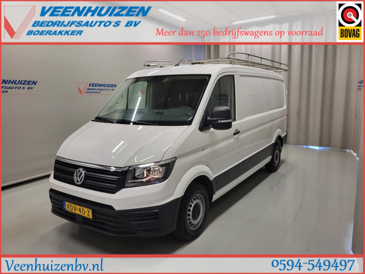 Volkswagen Crafter - 2.0TDI 177pk L3/H2 Imperiaal Trekhaak Euro 6! - AutoWereld.nl