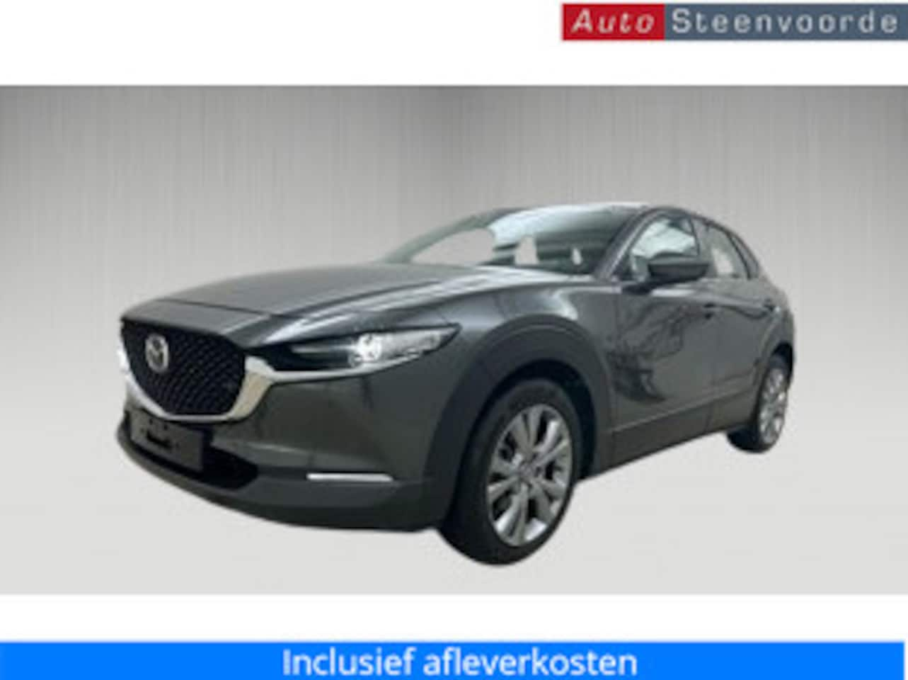 Mazda CX-30 - 2.0 e-SkyActiv-G M Hybrid STOEL+STUURVERW - BOMVOL - AutoWereld.nl