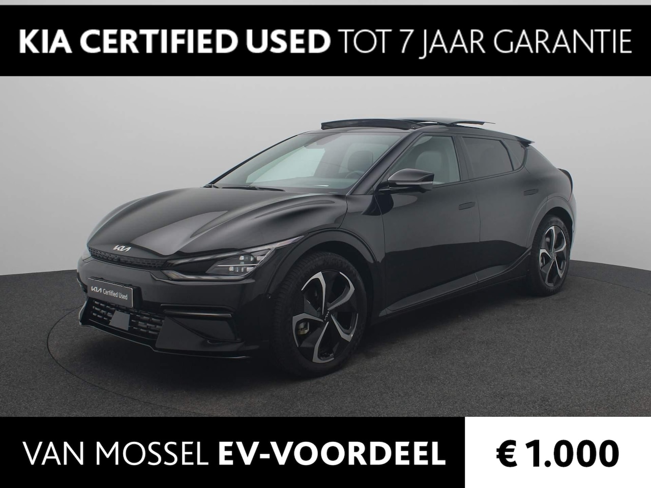 Kia EV6 - GT-Line AWD 77.4 kWh | LED | Stoelverwarming | Panoramadak | Apple Carplay - Android Auto - AutoWereld.nl