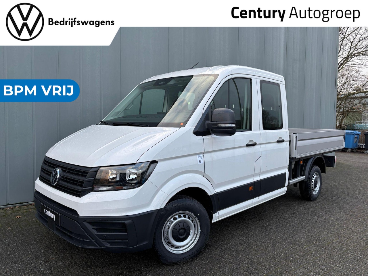 Volkswagen Crafter - Bedrijfswagens Pick-up Trendline DC L3 2.0 TDI EU6 103 kW (140 pk) GVW 3. 5T WB 3640 MM 8 - AutoWereld.nl