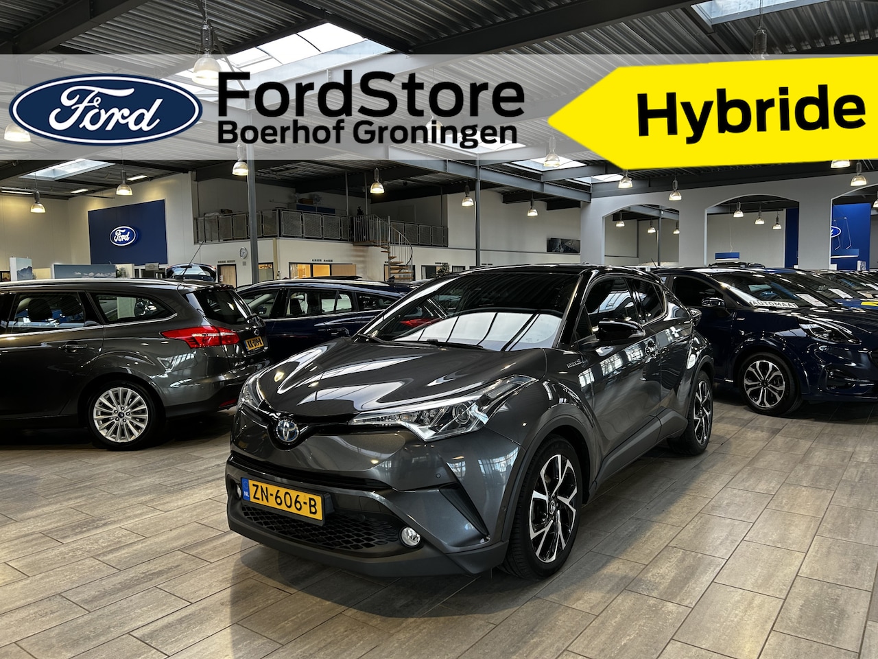 Toyota C-HR - 1.8 Hybrid Style | Trekhaak | JBL audio | Dodehoek detectie | Adapt. Cruise | Leer | - AutoWereld.nl