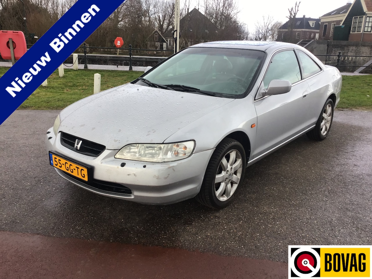 Honda Accord Coupé - 3.0i-24V V6 Bj2000 airco automaat apk februari2026 - AutoWereld.nl