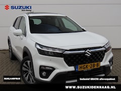 Suzuki S-Cross - 1.5 Full Hybrid AllGrip Style Automaat/ Panorama schuifdak/ 360 Camera/ Apple Carplay/ And