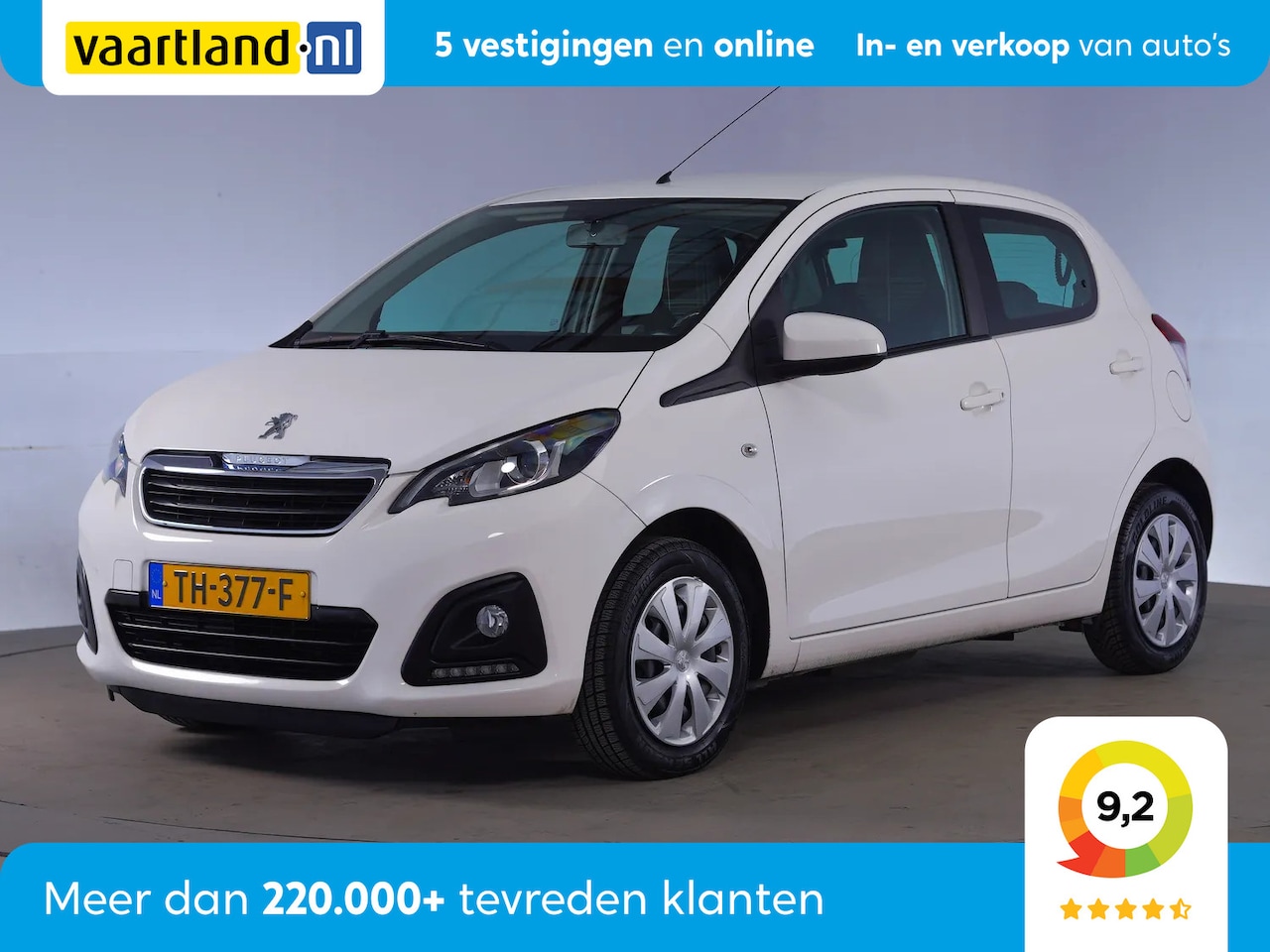 Peugeot 108 - 1.0 e-VTi Active 5-drs [ Airco Bluetooth LED ] - AutoWereld.nl