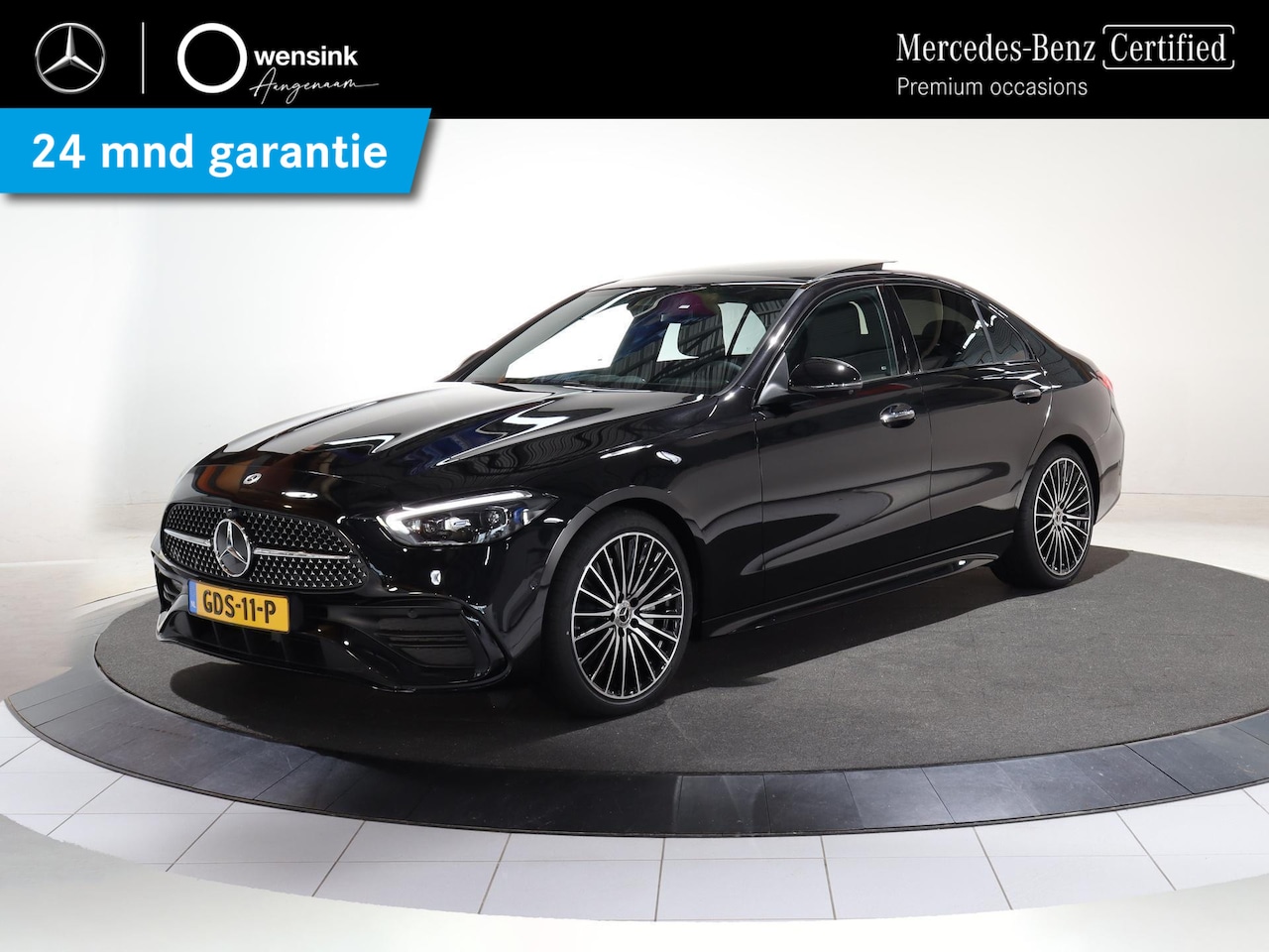 Mercedes-Benz C-klasse - 180 AMG Line | Panoramadak | Privacy Glass | Night Pakket | Sfeerverlichting | Camera | DA - AutoWereld.nl