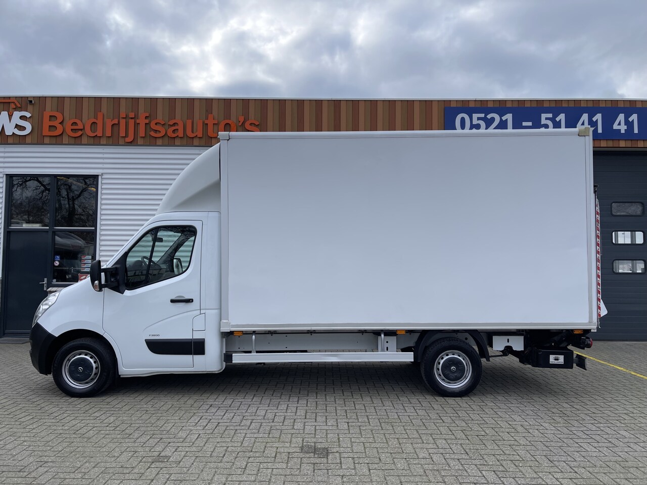 Opel Movano - 2.3 CDTI BiTurbo L3 Start/Stop / Citybox bakwagen met Dhollandia laadklep / zijdeur / trek - AutoWereld.nl