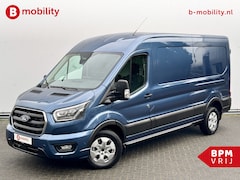 Ford Transit - 350 2.0 TDCI 165PK L3H2 Limited Automaat Trekhaak 2.800kg | UNIEK* | Trekhaak 2.800kg | Ro