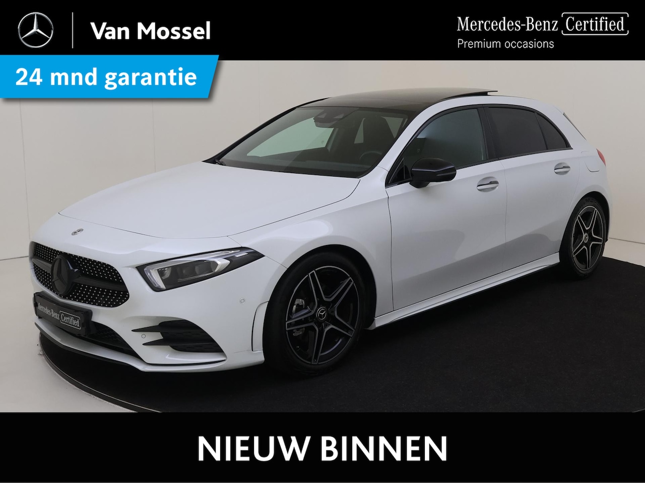 Mercedes-Benz A-klasse - 180 Business Solution AMG /Panoramadak /Night pakket /18 Inch - AutoWereld.nl