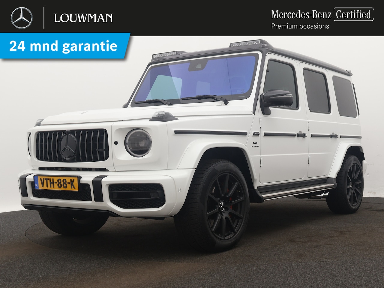 Mercedes-Benz G-klasse - AMG 63 G63 AMG Grijs kenteken| Navigatie |Night pakket | 22 inch. AMG velgen | Alarm klass - AutoWereld.nl