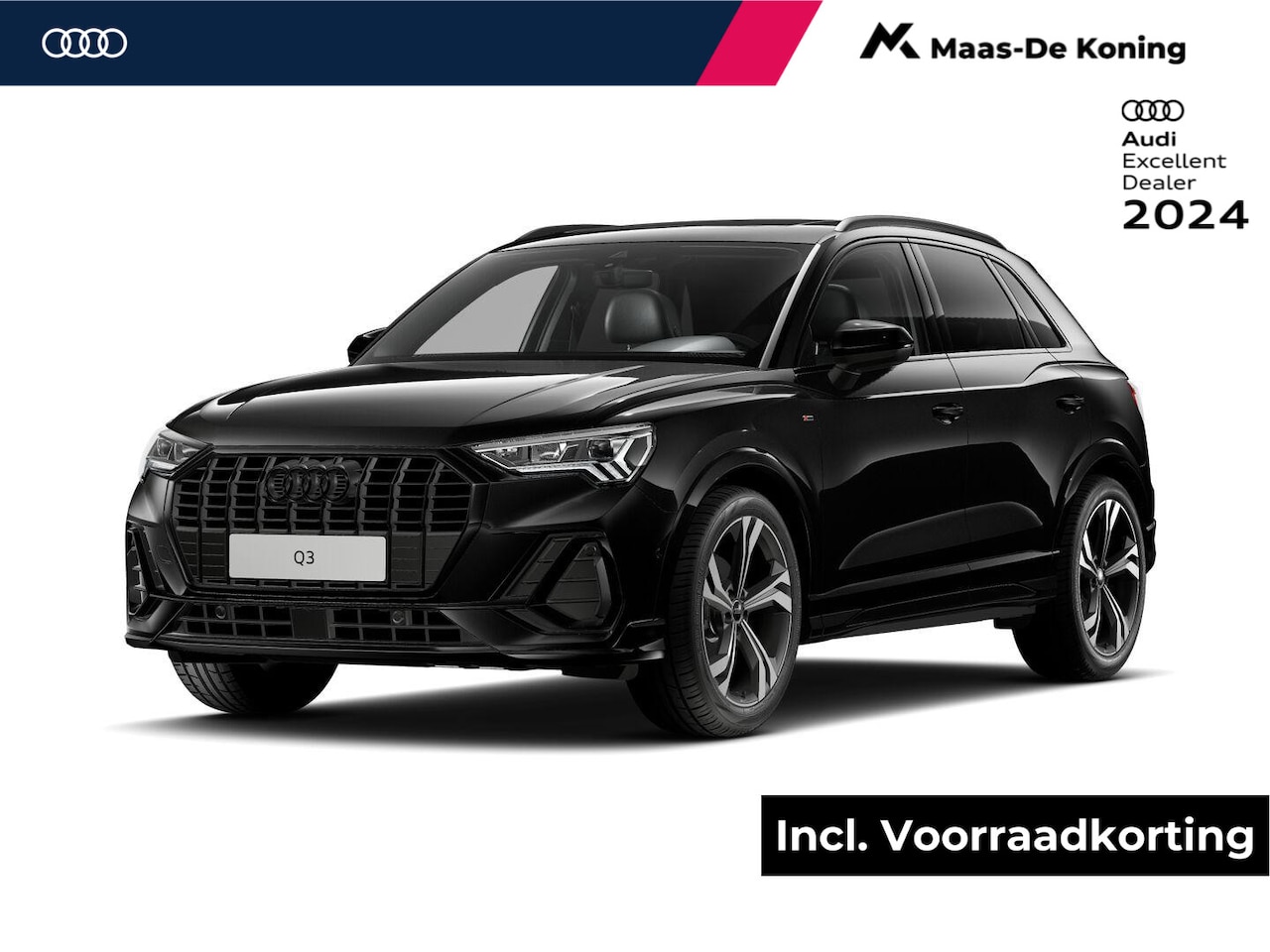 Audi Q3 - 35 TFSI S edition Competition 150 PK · Glazen panoramadak · Trekhaak · Comfortsleutel · Le - AutoWereld.nl