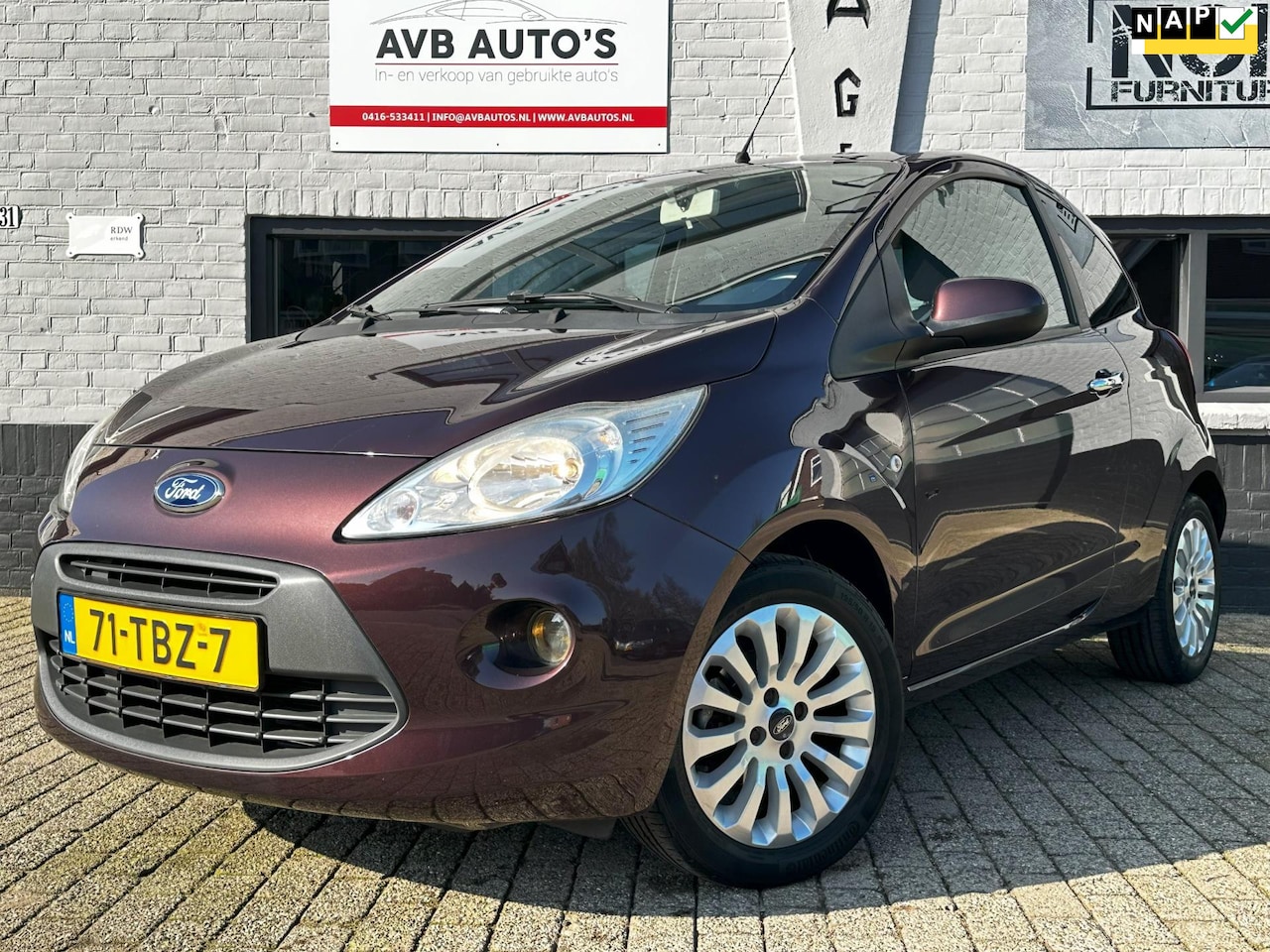 Ford Ka - 1.2 Titanium X start/stop Airco 1e Eigenaar APK 2-26 - AutoWereld.nl