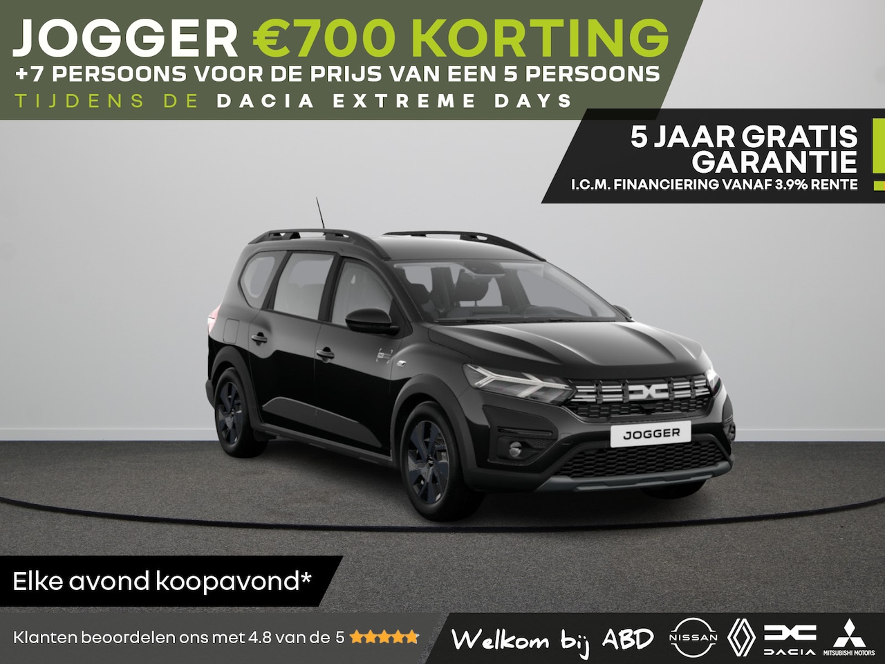 Dacia Jogger - TCe 100 ECO-G 6MT Expression 7-zits | Bekleding ‘Expression’ | Cruise Control met snelheid - AutoWereld.nl