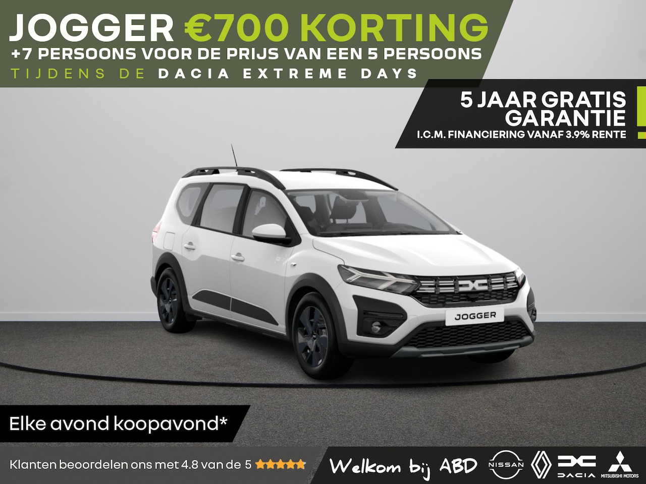 Dacia Jogger - TCe 110 6MT Expression 5-zits | Bekleding ‘Expression’ | Cruise Control met snelheidsbegre - AutoWereld.nl