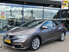 Honda Civic - 1.8 Executive 5Drs Aut. Leer Navi Camera Clima Cruise Park.Sens NAP NL-Auto Dealeronderhou