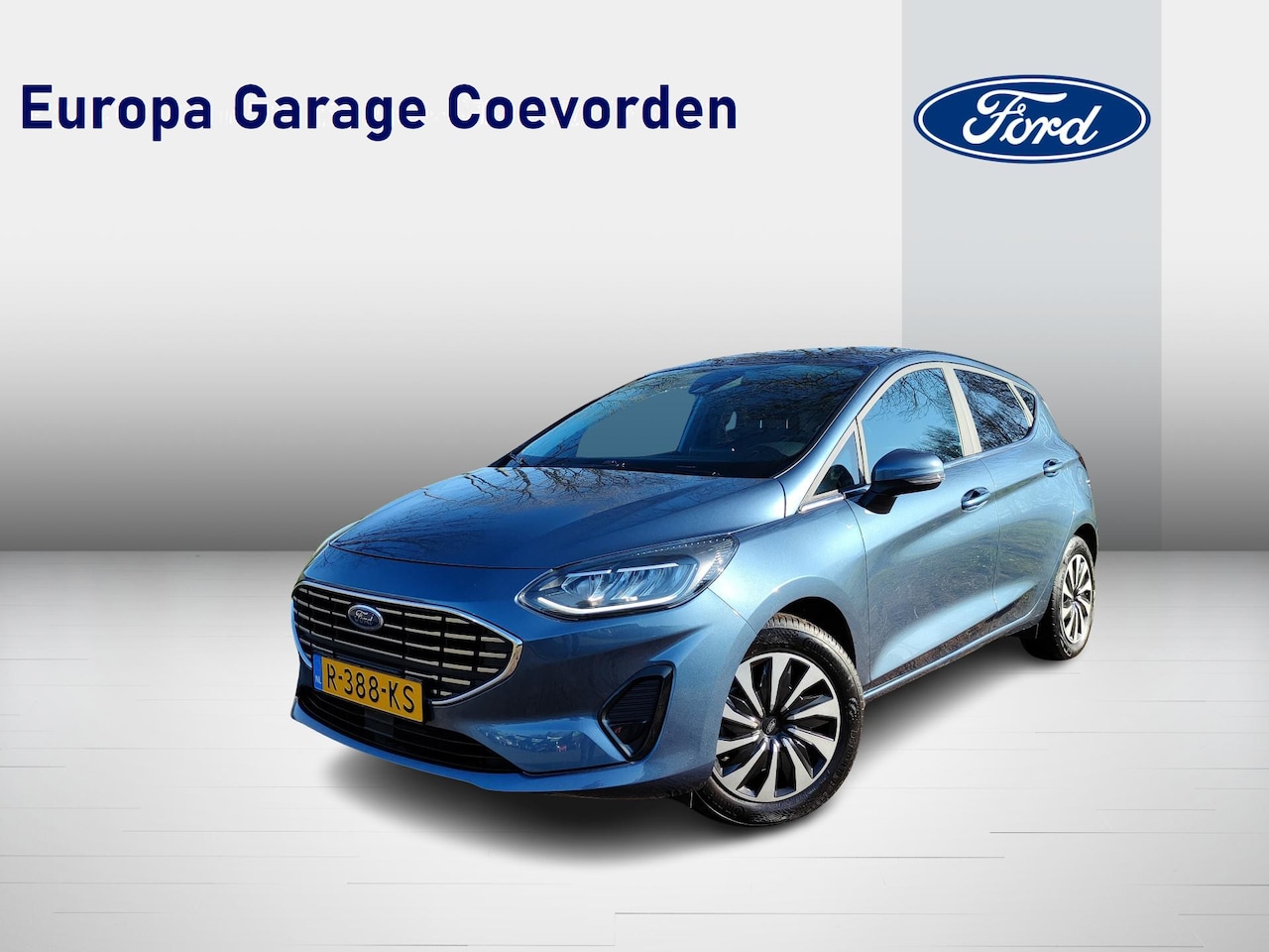 Ford Fiesta - 1.0 EB Hybrid 125PK Titanium X | ADAP. CRUISE | WINTERPACK | CARPLAY NAVI | CLIMA | - AutoWereld.nl