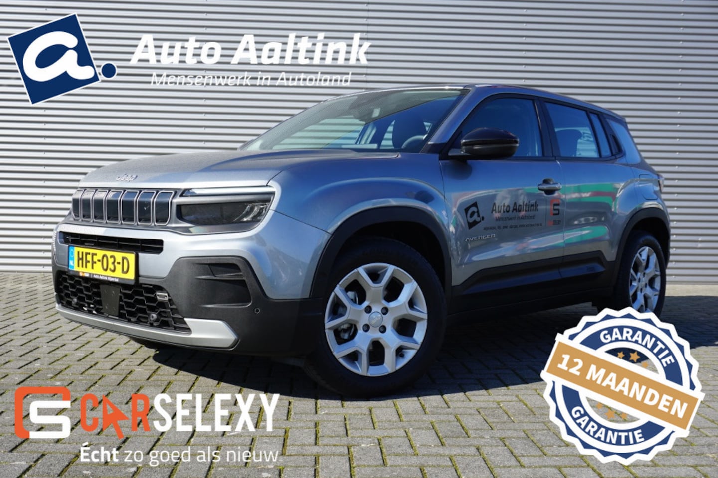 Jeep Avenger - 100PK Altitude ADAPTIVE CRUISE | CARPLAY | 360° PARK.SENS | DEMO - AutoWereld.nl