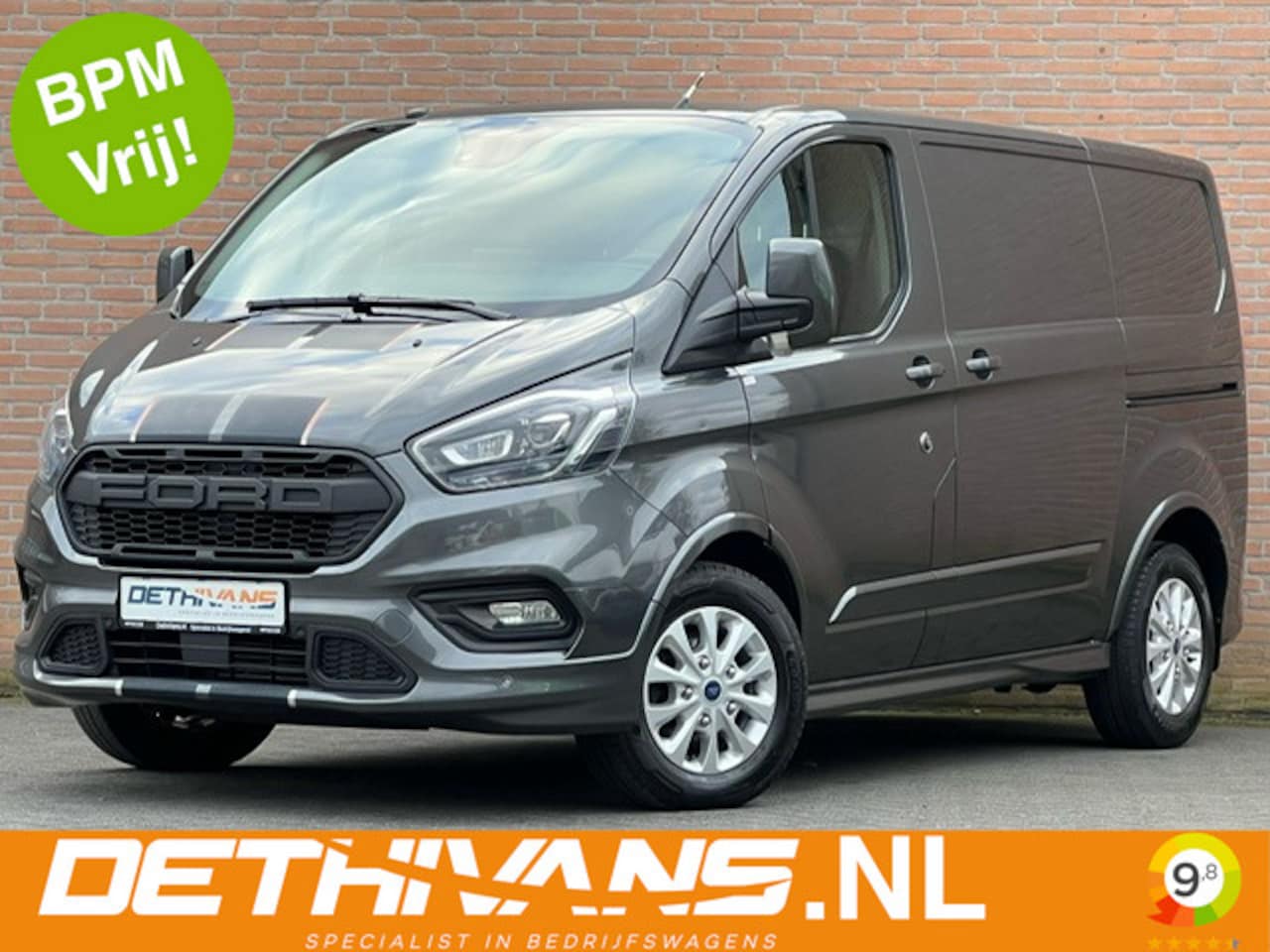 Ford Transit Custom - 2.0TDCI 170PK Aut. / Sport / 2x Schuifdeur / Euro6 - AutoWereld.nl