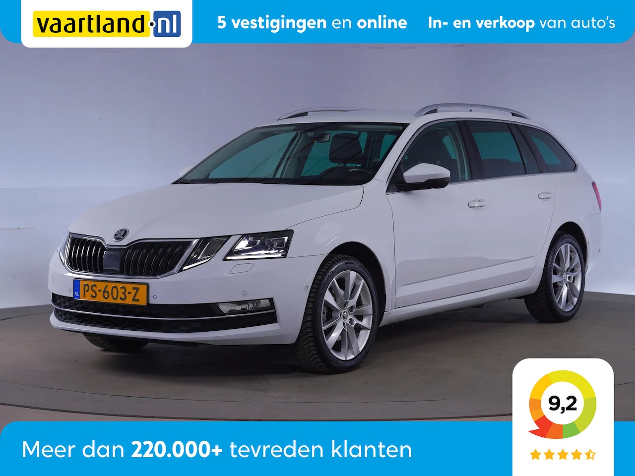 Skoda Octavia Combi - 1.0 TSI Style Business [ LED Navi Stoelverwarming PDC ] - AutoWereld.nl