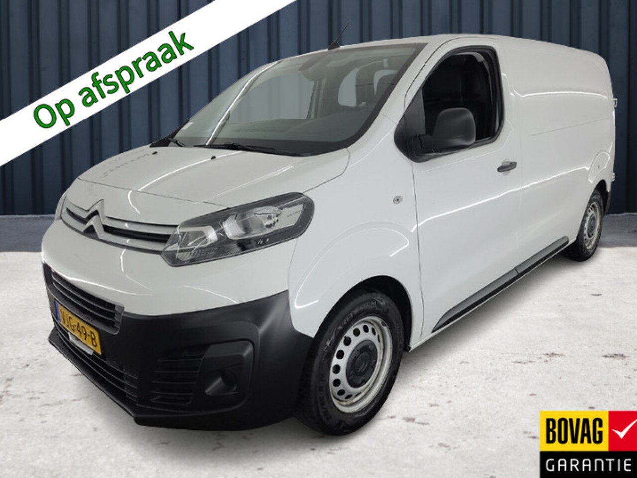 Citroën Jumpy - 1.5 BlueHDI L2H1 100 M Club (102 PK) 1-Eig. & Dealer-Onderh. BOVAG-Garantie. NL-Auto. Trek - AutoWereld.nl