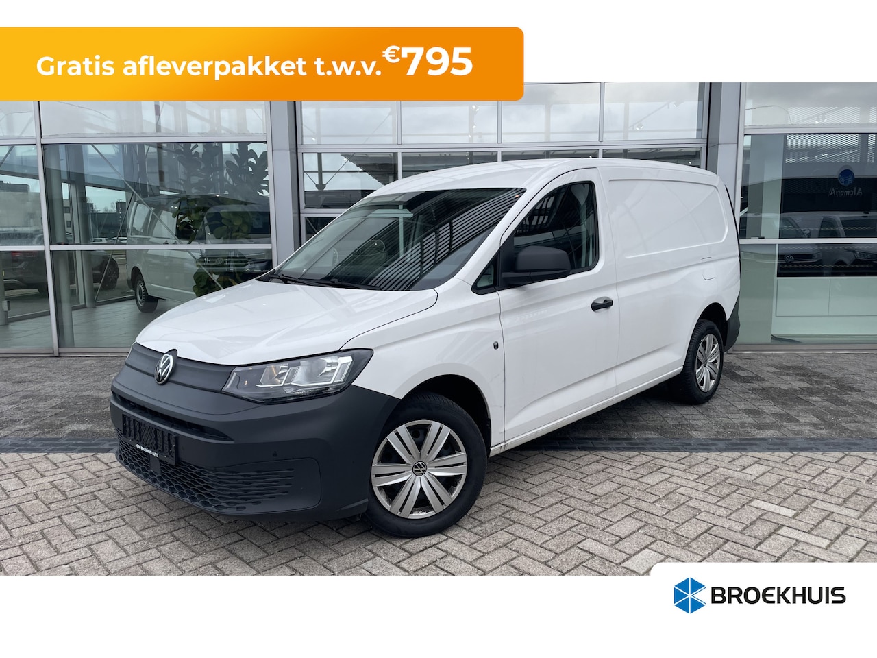 Volkswagen Caddy Maxi - BPM VRIJ | Maxi | 122PK | NAVI | Cruise | PDC v+a | Climatronic | DAB | draadloos APP conn - AutoWereld.nl