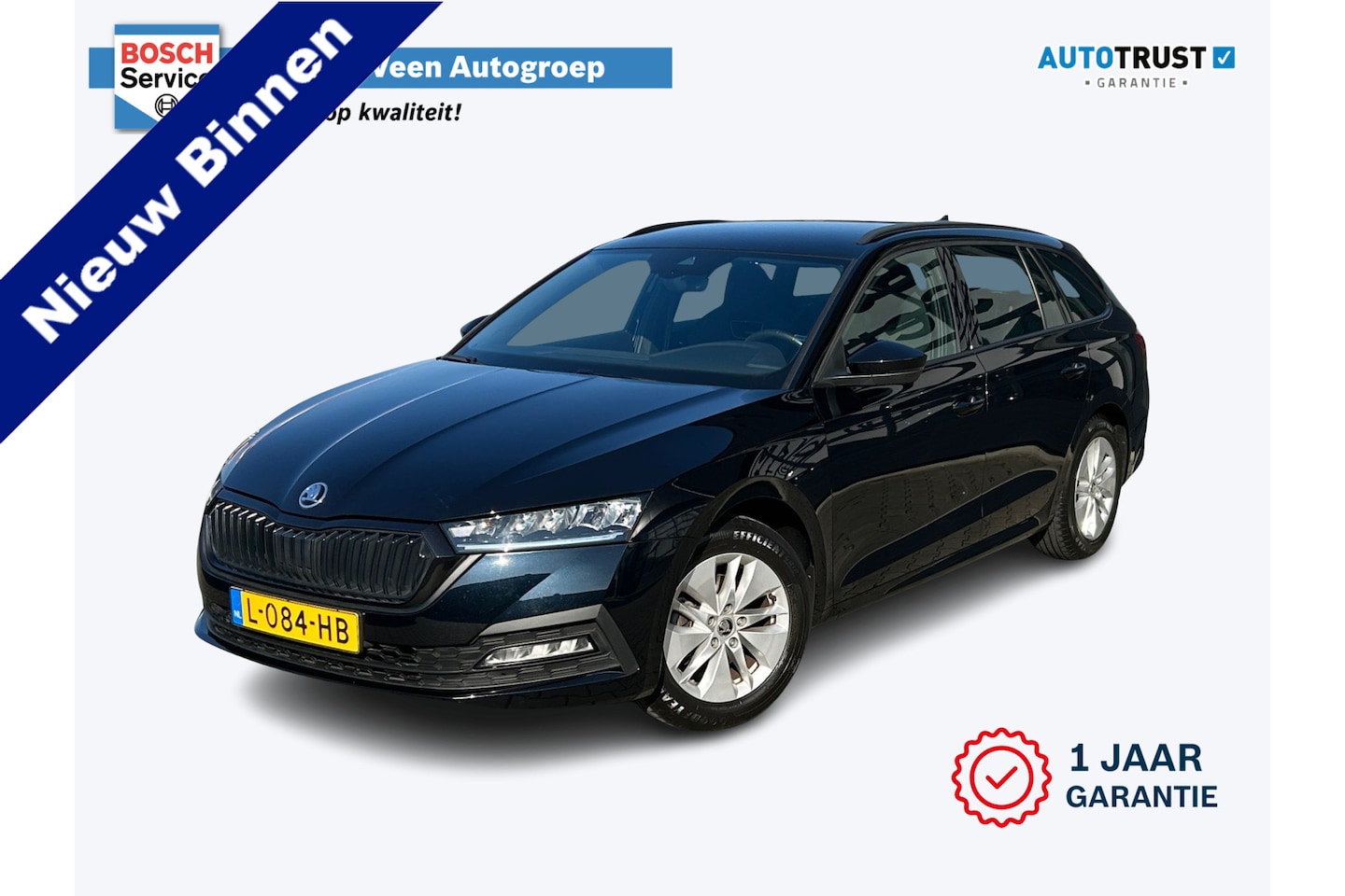 Skoda Octavia Combi - 1.0 TSI Sport Business | incl. 12 maanden garantie | Navigatie | Cruise | Virtual cockpit - AutoWereld.nl