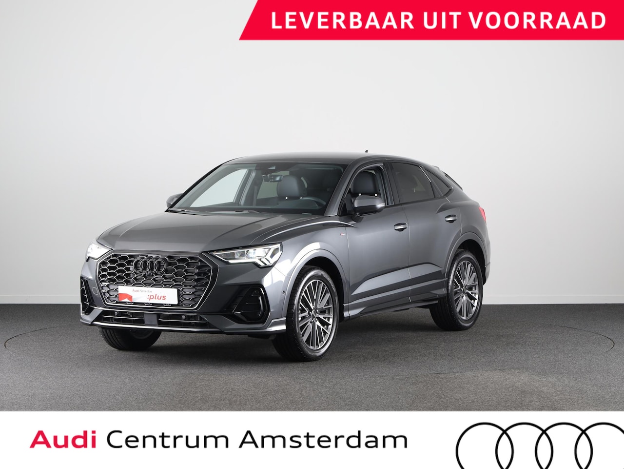 Audi Q3 Sportback - 35 TFSI S Edition Competition omgevingscamera's, adapative cruise control, leder interieur - AutoWereld.nl