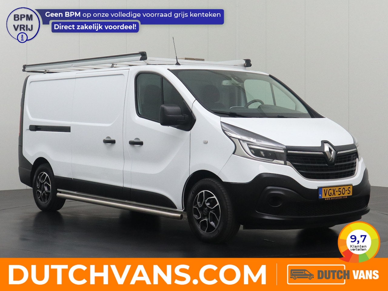 Renault Trafic - 2.0DCi 145PK Automaat Lang | Imperiaal | Trekhaak | Navigatie | Camera | 3-Persoons | Airc - AutoWereld.nl