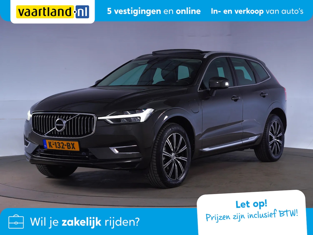 Volvo XC60 - Recharge T8 R-Design [ Panoramadak Leder HarmanKardon Audio ] - AutoWereld.nl