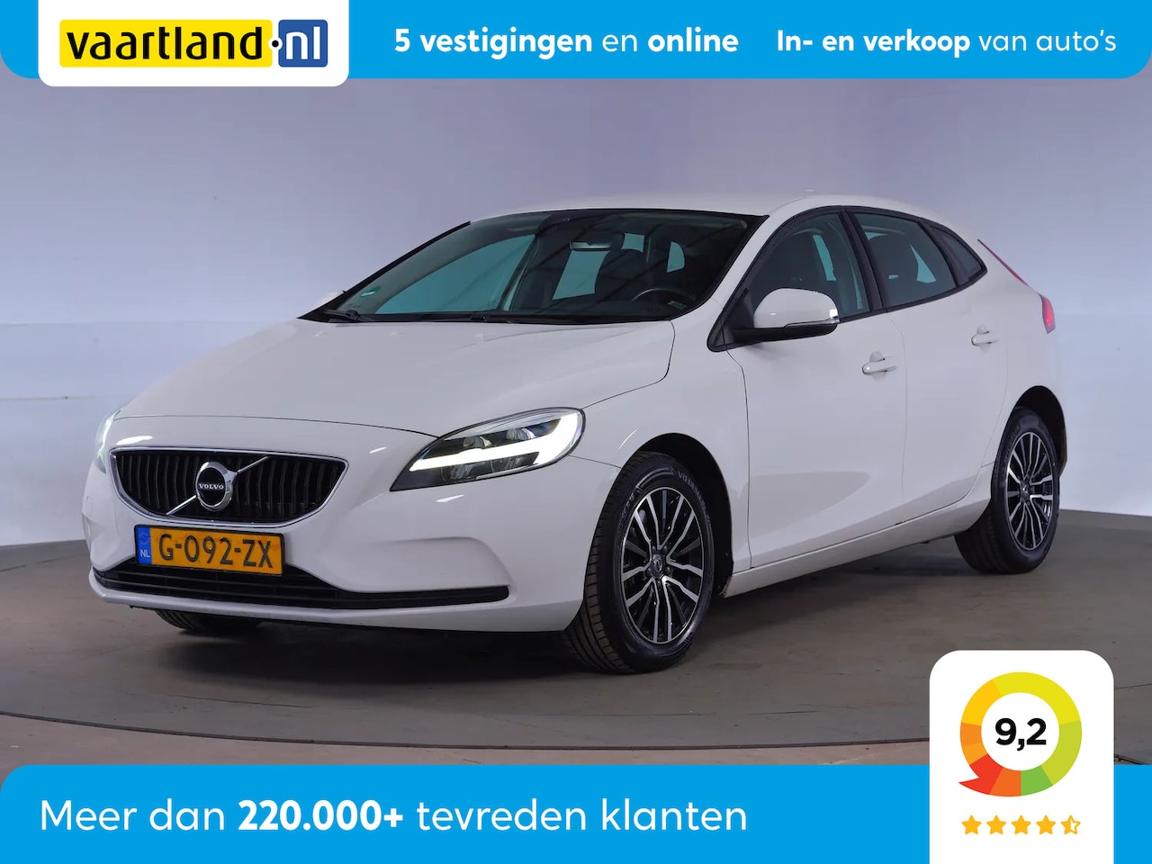 Volvo V40 - 1.5 T2 Polar+ Aut. [ Navi Full LED Stoelverwarming ] - AutoWereld.nl