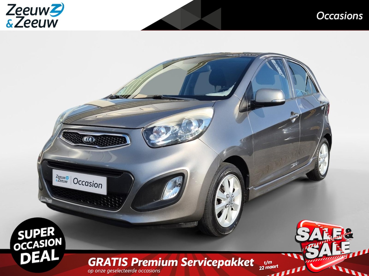 Kia Picanto - 1.2 CVVT ISG Plus Pack | Airco | LM Velgen | Elektrische ramen voor en achter | - AutoWereld.nl