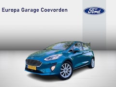 Ford Fiesta - 1.0 EB 100PK Titanium Automaat | ADAP. CRUISE | NAVI | CLIMA | 1E EIG |