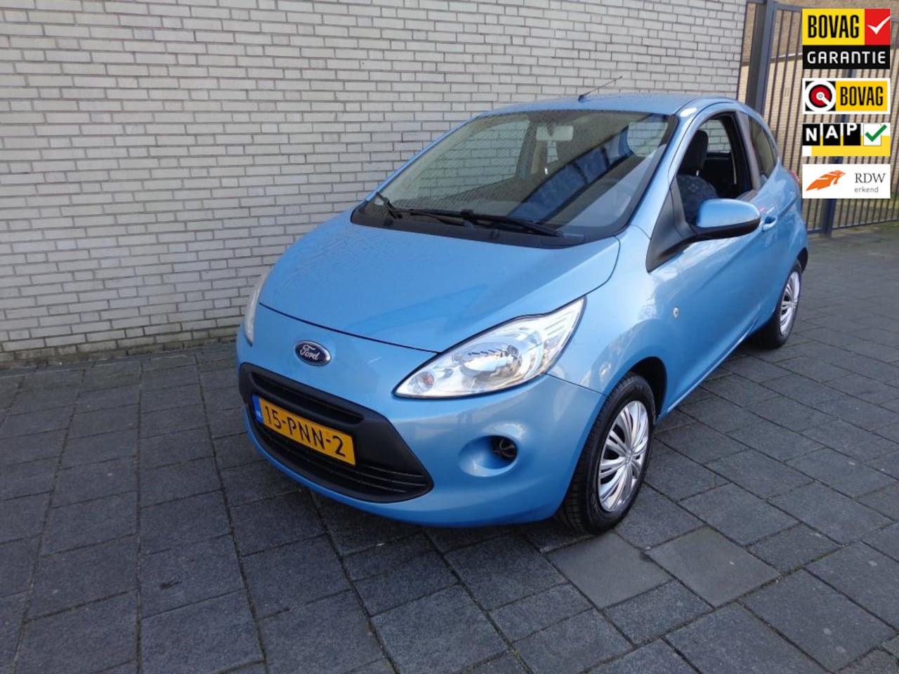 Ford Ka - 1.2 Comfort start/stop Nieuwe APK/AFLBEURT 3 MAANDEN BOVAGGARANTIE - AutoWereld.nl