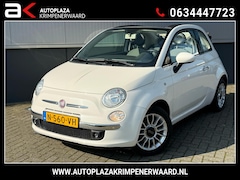 Fiat 500 C - 1.2 Lounge Navi Airco Halfleer Pdc Nieuwe Apk