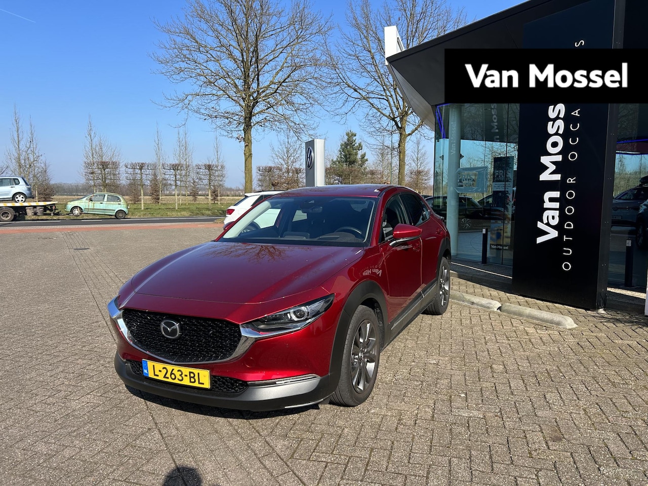 Mazda CX-30 - 2.0 e-SkyActiv-X M Hybrid Luxury | VERWACHT | AUTOMAAT | LEDER | HEAD UP DISPLAY | BOSE AU - AutoWereld.nl