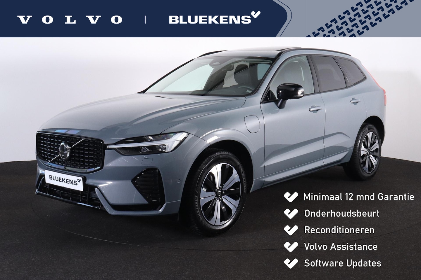 Volvo XC60 - T6 Recharge AWD Plus Dark - LONG RANGE - Panorama/schuifdak - IntelliSafe Assist & Surroun - AutoWereld.nl