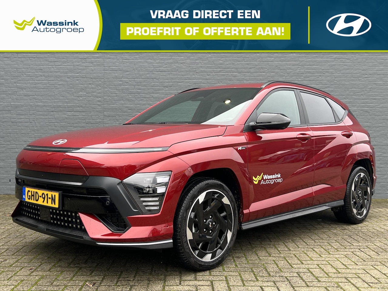 Hyundai Kona - New 65,4 kWh 217pk N Line I V2L I 12,3 inch Navigatie - AutoWereld.nl