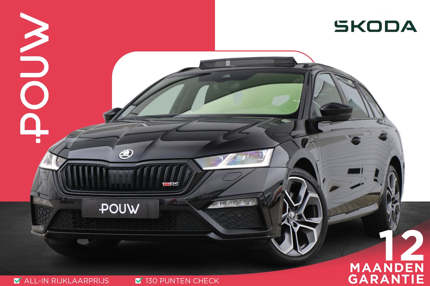 Skoda Octavia Combi - RS 1.4 TSI 245pk iV PHEV | SoH 97% | Panoramadak | Stoelverwarming | Stuurwerwarming | Can - AutoWereld.nl