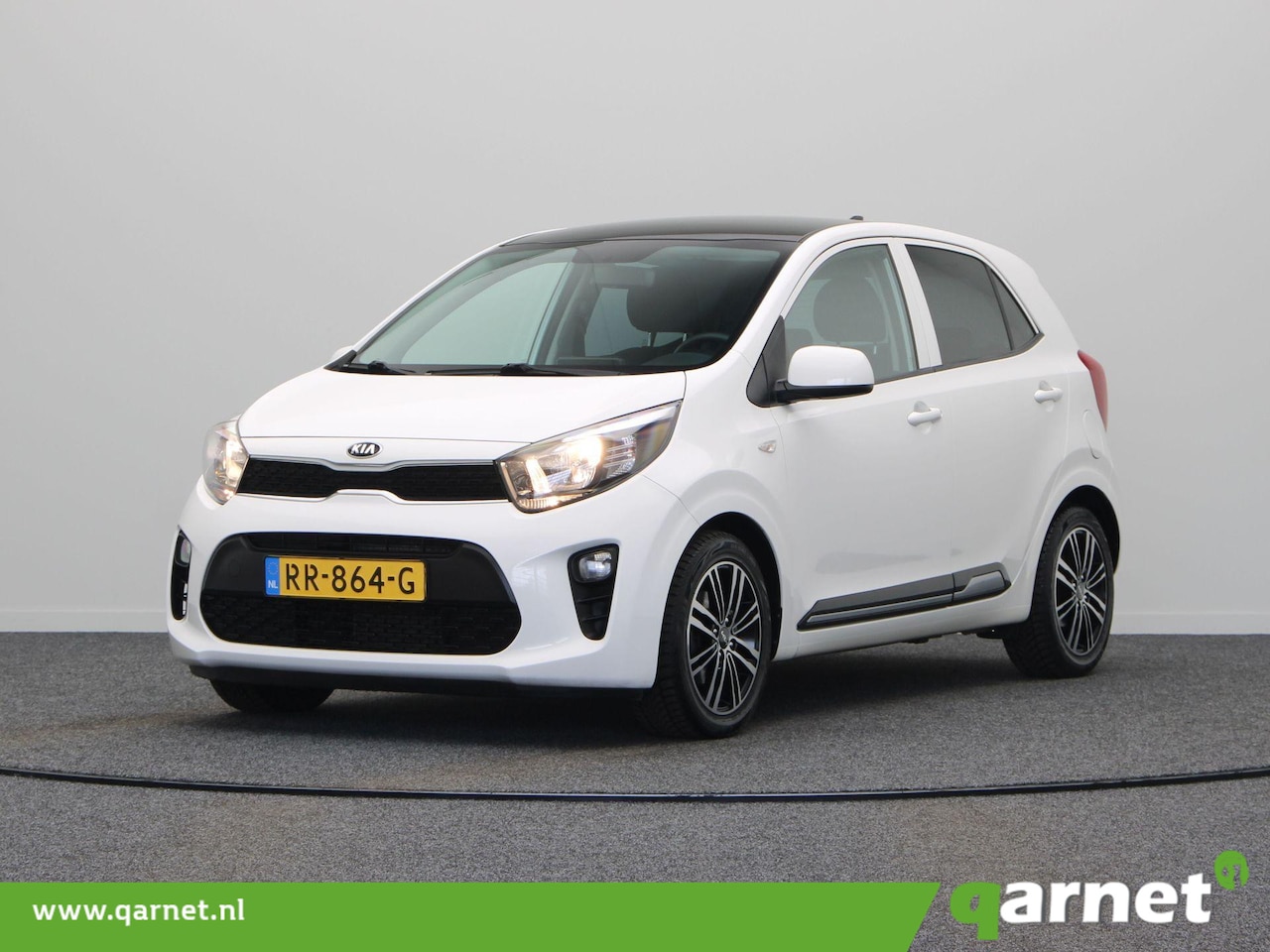 Kia Picanto - 1.0 CVVT ComfortPlusLine Navigator | Navigatie  | Cruise Control | Lichtmetalen Velgen | A - AutoWereld.nl