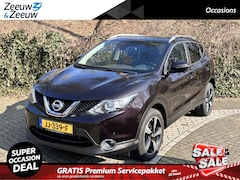 Nissan Qashqai - 1.2 N-Connecta Trekhaak , panodak , 360 camera , navi , cruise , tel