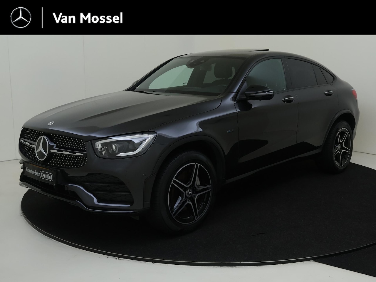 Mercedes-Benz GLC-klasse Coupé - 300e 4MATIC Business Solution AMG / Schuifdak/ Night/ Carplay/ 360 camera - AutoWereld.nl