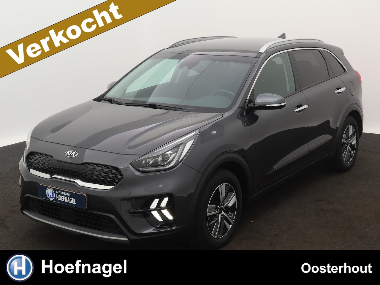 Kia Niro - 1.6 GDi Hybrid DynamicPlusLine Automaat | Navigatie |Camera | Lederen Bekleding - AutoWereld.nl