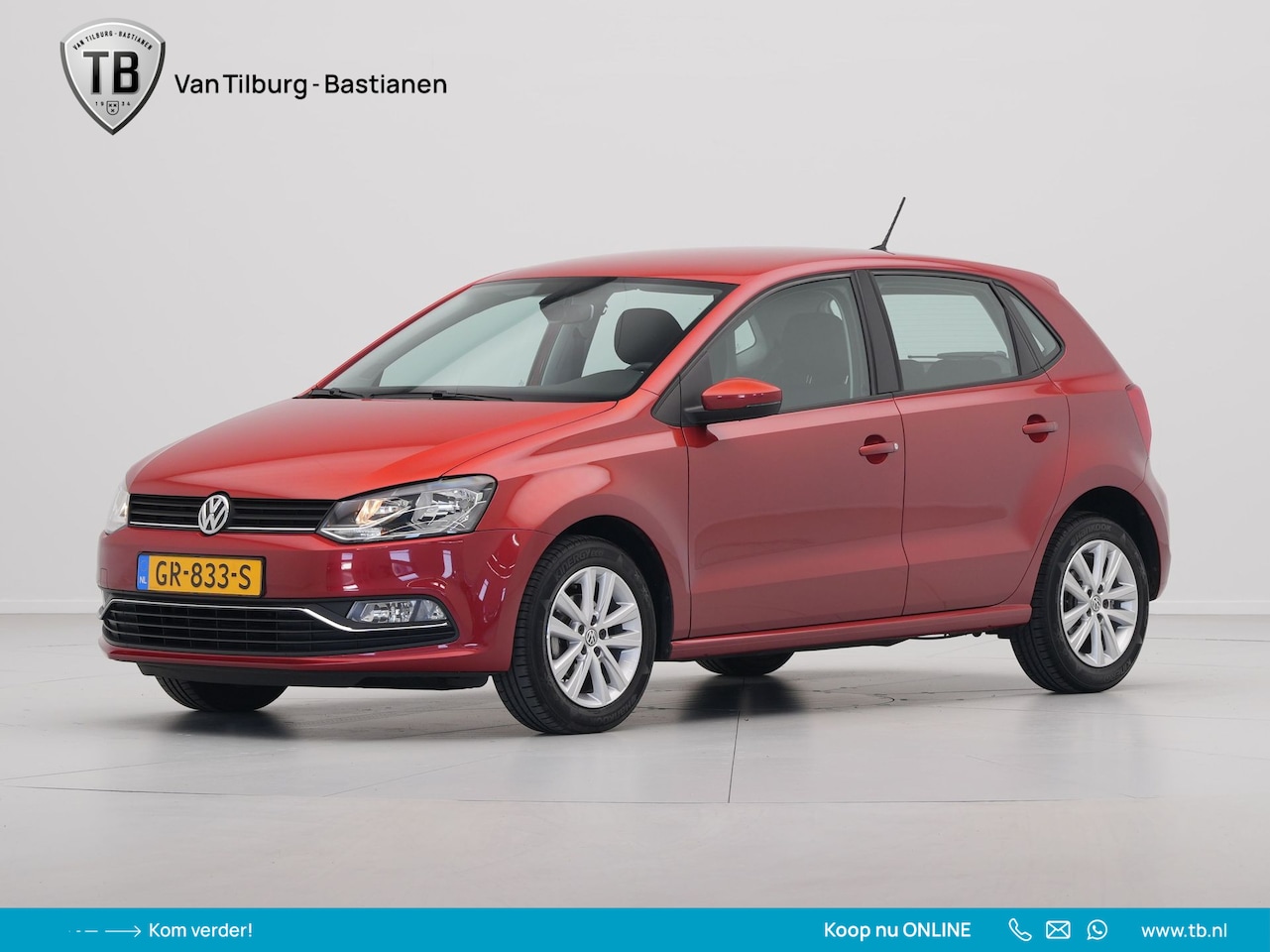 Volkswagen Polo - 1.2 TSI 90pk Comfortline Navigatie Bluetooth Cruise Lm Velgen - AutoWereld.nl