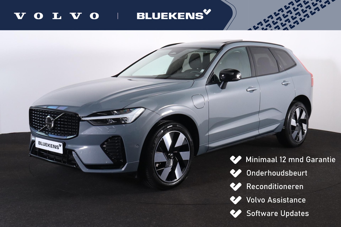 Volvo XC60 - T8 Recharge AWD Ultimate Dark - LONG RANGE - Panorama/schuifdak - IntelliSafe Assist & Sur - AutoWereld.nl