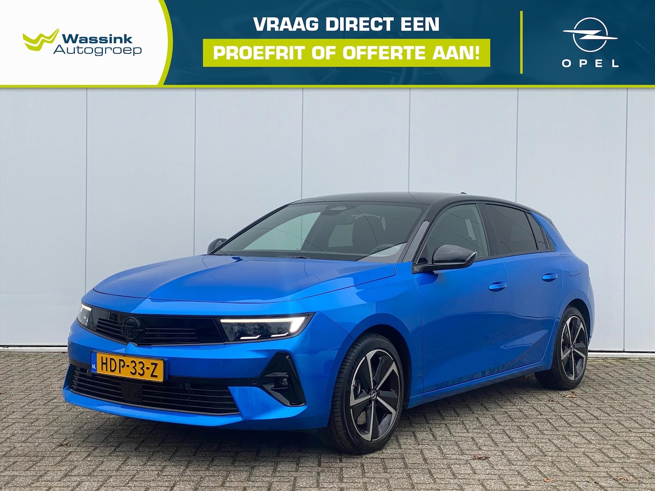 Opel Astra - 1.6 Hybrid 180pk Aut GS | 360° Camera | Stoel- en Stuurverwarming | Adaptive Cruise Contro - AutoWereld.nl